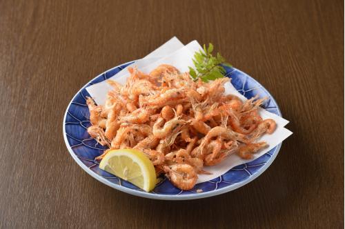 川海老の唐揚げ